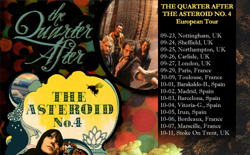 Sélection spéciale tournée THE QUARTER AFTER - ASTEROID NO.4